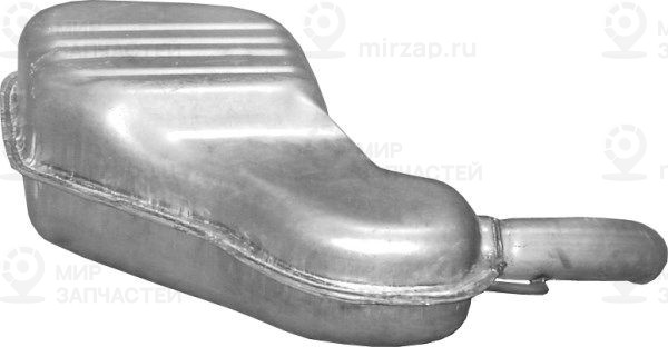 Глушитель выхлопных газов конечный POLMOSTROW 31256