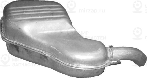 Глушитель выхлопных газов конечный POLMOSTROW 31258