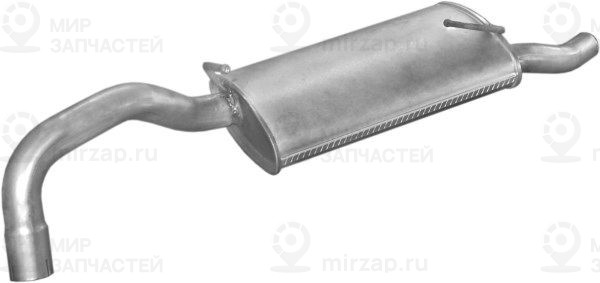 Глушитель выхлопных газов конечный POLMOSTROW 3162