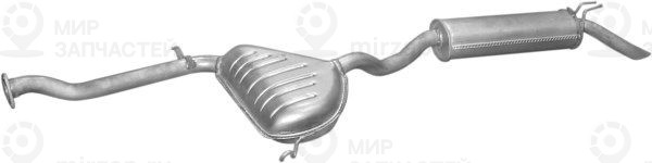 Ремонтная трубка, катализатор POLMOSTROW 3225