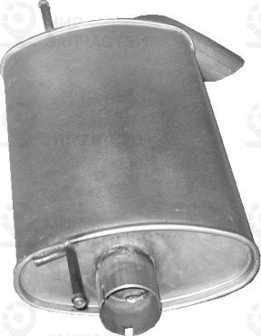 Глушитель выхлопных газов конечный POLMOSTROW 4512