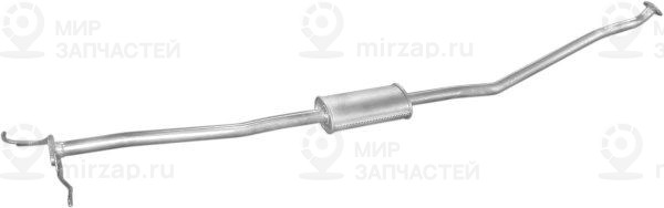 Средний глушитель выхлопных газов POLMOSTROW 4726