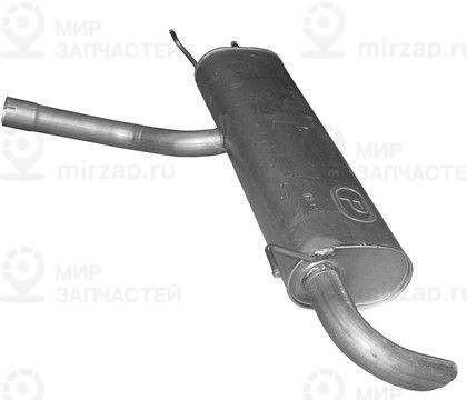 Глушитель выхлопных газов конечный POLMOSTROW 5311