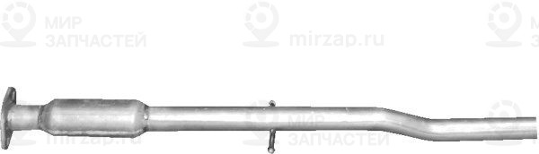 Средний глушитель выхлопных газов POLMOSTROW 5906