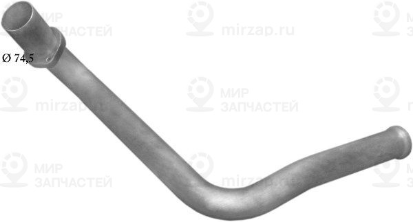 Труба выхлопного газа POLMOSTROW 6953