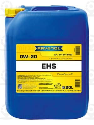 Моторное масло RAVENOL 111111302001999