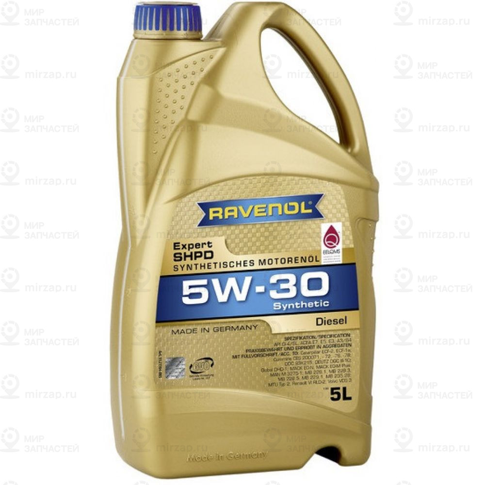 Моторное Масло Ravenol Expert Shpd Sae 5W-30 (5Л)
 RAVENOL 4014835863460