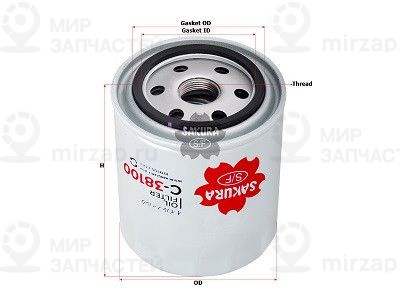 Масляный фильтр SAKURA C38100