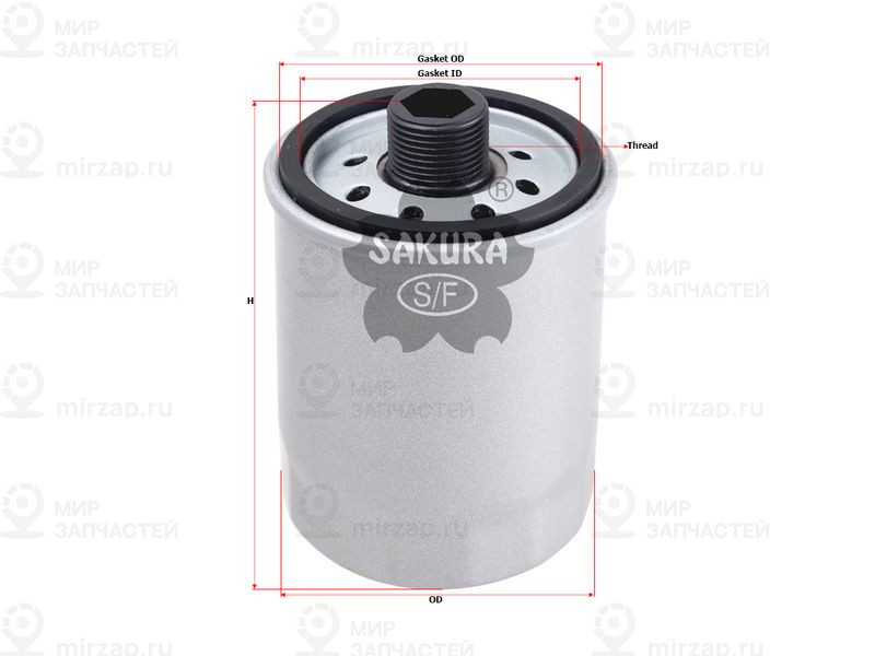 Гидрофильтр, автоматическая коробка передач SAKURA TC66290