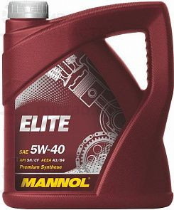 MANNOL Elite 5W-40 4 л. SCT Germany 1006