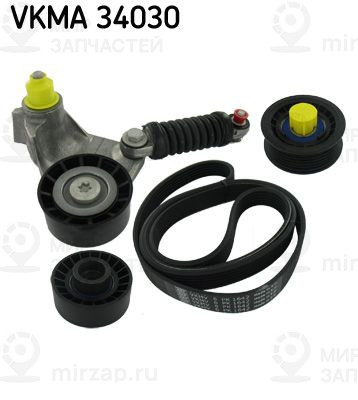 Поликлиновой ременный комплект SKF VKMA34030
