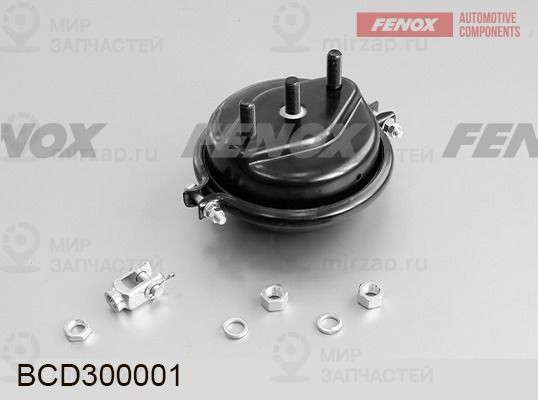 Тормозная пневматическая камера FENOX BCD300001