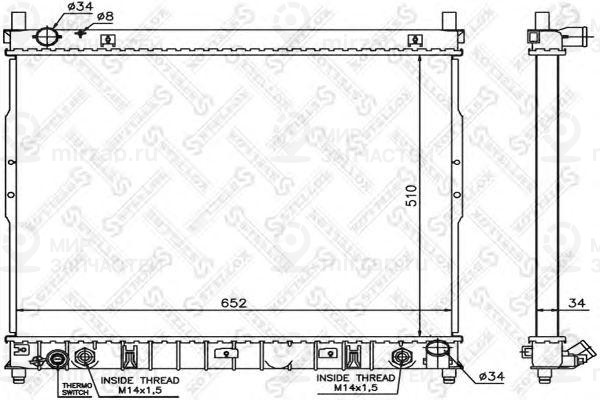 Запчасть STELLOX 1026289SX