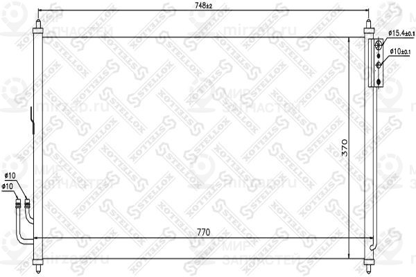 Запчасть STELLOX 1045476SX