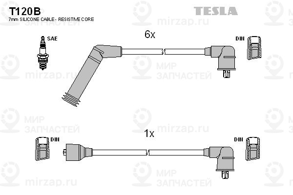 Запчасть TESLA T120B
