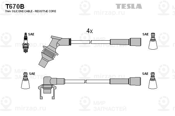Запчасть TESLA T670B