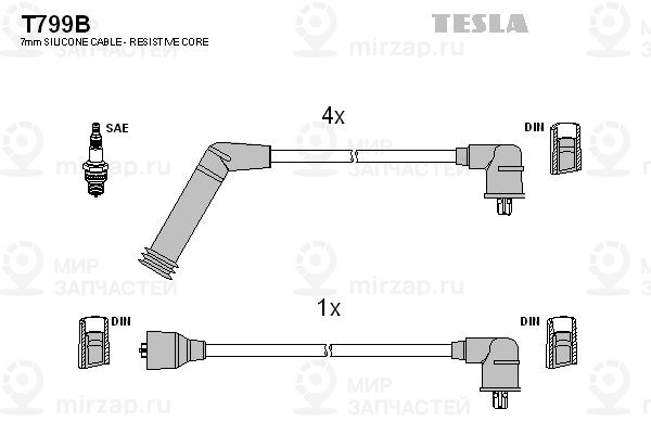 Запчасть TESLA T799B