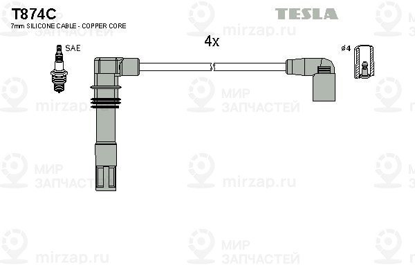 Запчасть TESLA T874C
