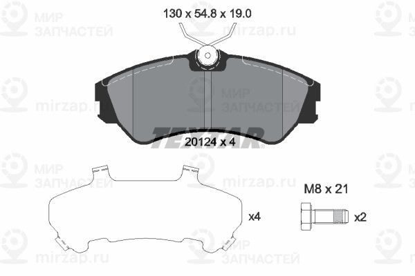 Запчасть TEXTAR 2012401