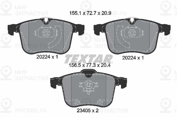 Запчасть TEXTAR 2022401
