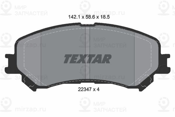 Запчасть TEXTAR 2234701
