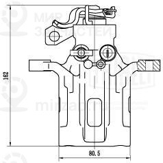 Тормозной суппорт TRIALLI CF200801