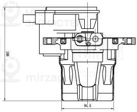 Тормозной суппорт TRIALLI CF204301
