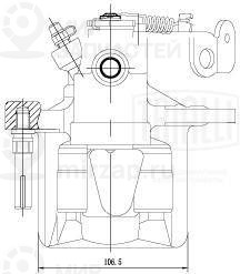Тормозной суппорт TRIALLI CF206802