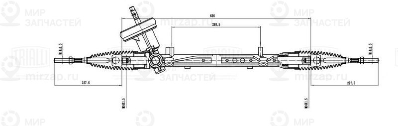 Рулевой механизм TRIALLI CR0101