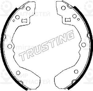 Комплект тормозных колодок TRUSTING 049122