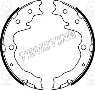 Комплект тормозных колодок, стояночная тормозная система TRUSTING 049163