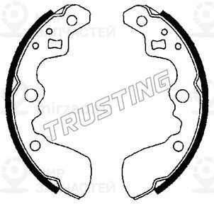 Комплект тормозных колодок TRUSTING 111238