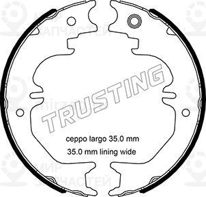 Запчасть TRUSTING 115329
