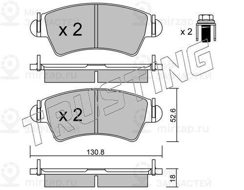 Запчасть TRUSTING 3220
