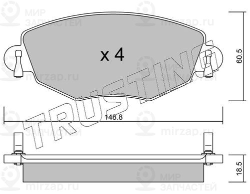 Запчасть TRUSTING 3270
