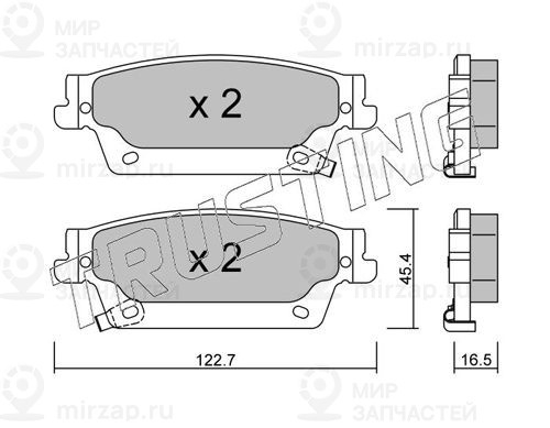 Запчасть TRUSTING 7170