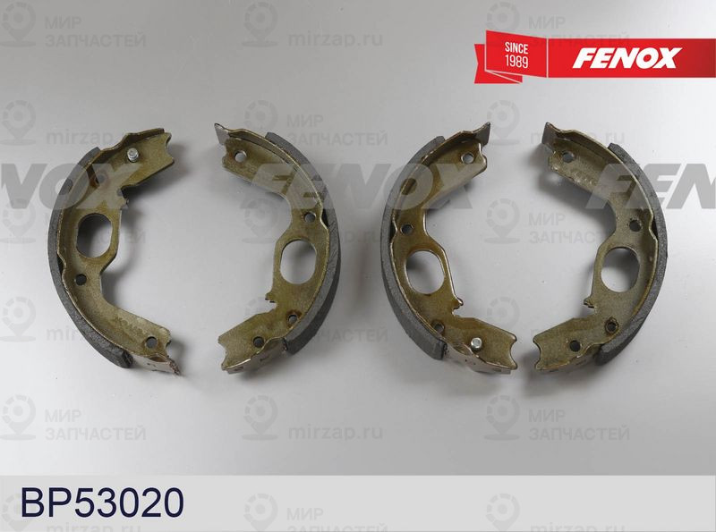 Комплект тормозных колодок FENOX BP53020