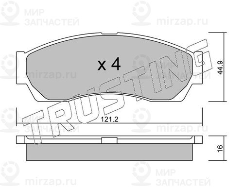 Запчасть TRUSTING 9130