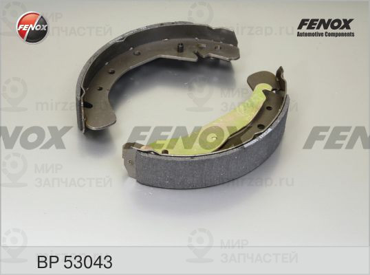 Комплект тормозных колодок FENOX BP53043