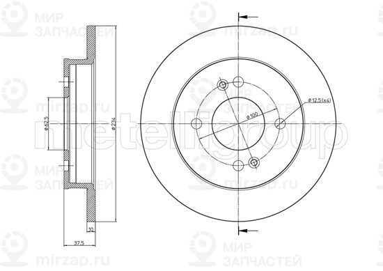 Запчасть TRUSTING DF1119