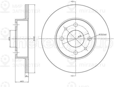 Запчасть TRUSTING DF211