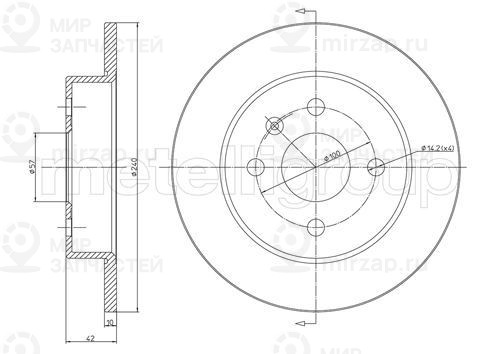 Запчасть TRUSTING DF225
