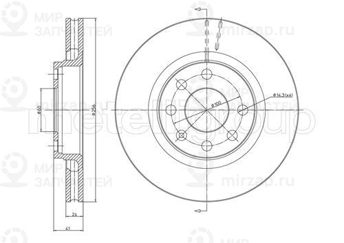 Запчасть TRUSTING DF239