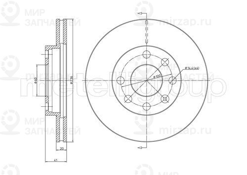 Запчасть TRUSTING DF240