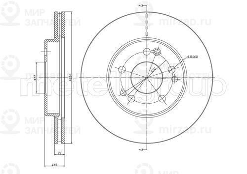 Запчасть TRUSTING DF241