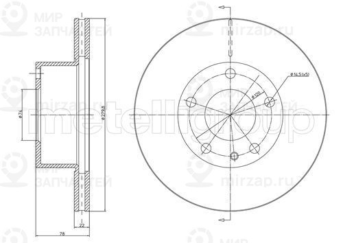 Запчасть TRUSTING DF245