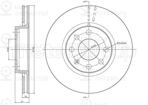 Запчасть TRUSTING DF265