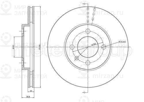 Запчасть TRUSTING DF281
