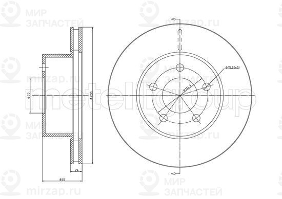 Запчасть TRUSTING DF359