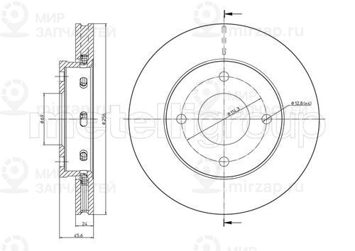 Запчасть TRUSTING DF419